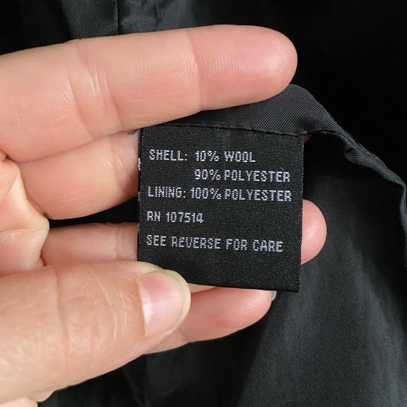 Michael F. wool pea coat. - Picture 8 of 9